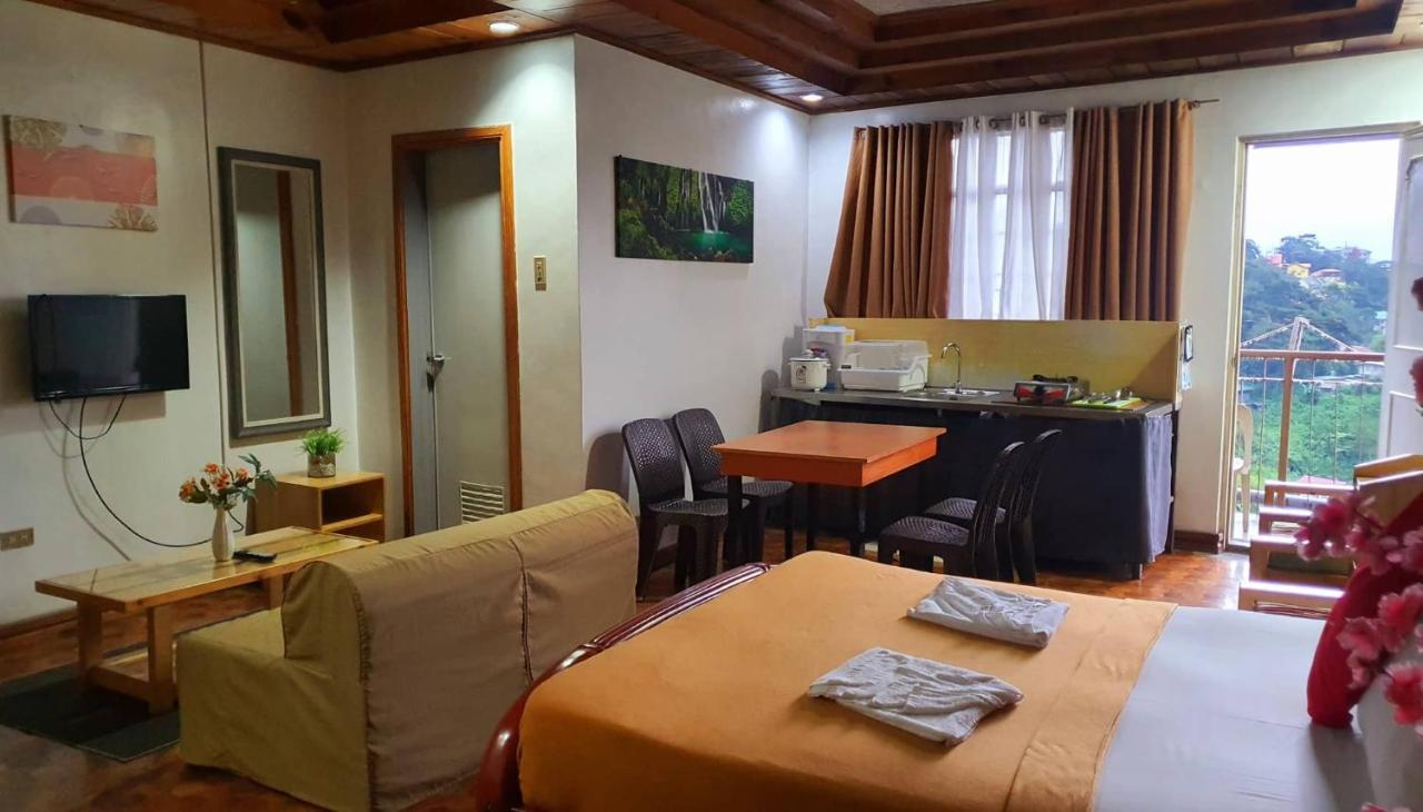 Twentyfour- Seven Transient House Panzió Baguio City Kültér fotó